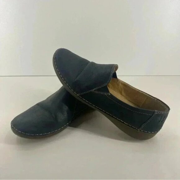 Naturalizer Women Karah Black Leather Slip On Loafer Shoes Size 6.5W - Picture 3 of 13